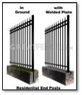 Greatfence residential end posts